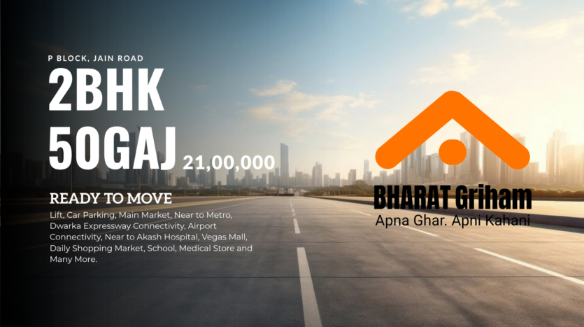 2BHK Near Dwarka Mor Metro