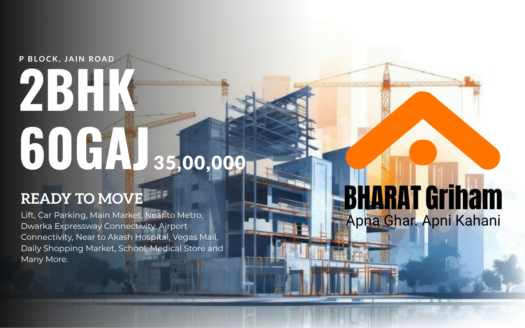 2 BHK 60 Gaj Front-Side Property for Sale in P Block, Jain Road