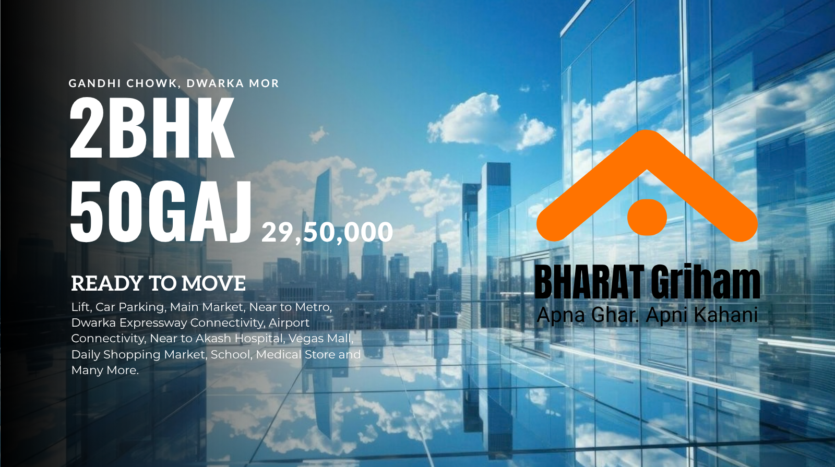 2bhk Near Dwarka Mor Metro